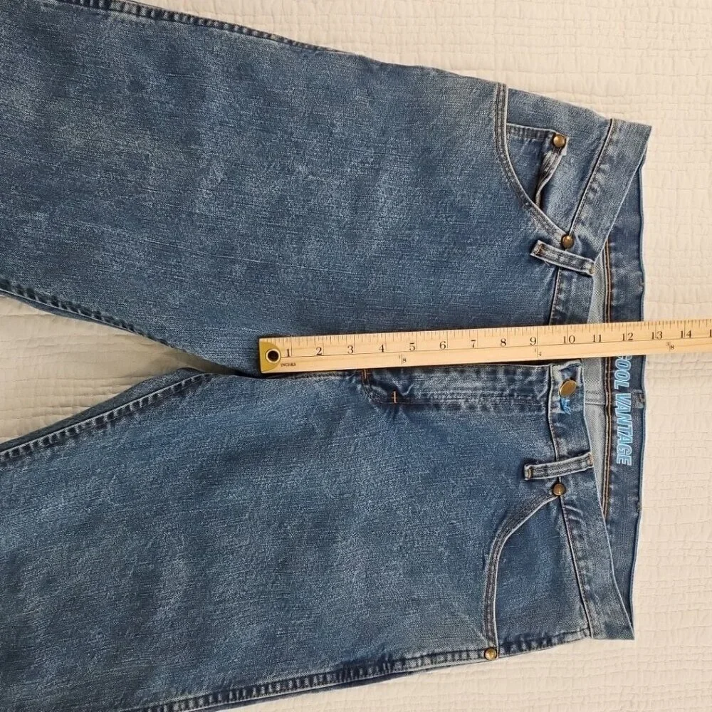 Wrangler Cool Vantage Jeans Men's 35x32‎ Regular Fit Cowboy Cut 47MCVLS EUC LN